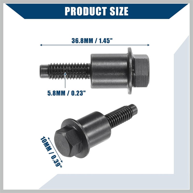 RATCHROLL 11588522 Flange Head Shoulder Bolt for Chevrolet Equinox 2010-2017 / Timing Chain Guide Bolt/Durable / 1 pcs Black Replacement Car Parts - Image 5